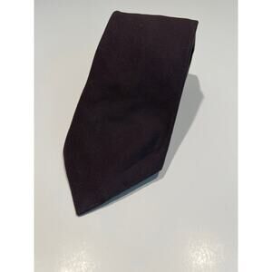 Luigi Borrelli Napoli Men’s Neck Tie Cotton Brown 
Made in Italy